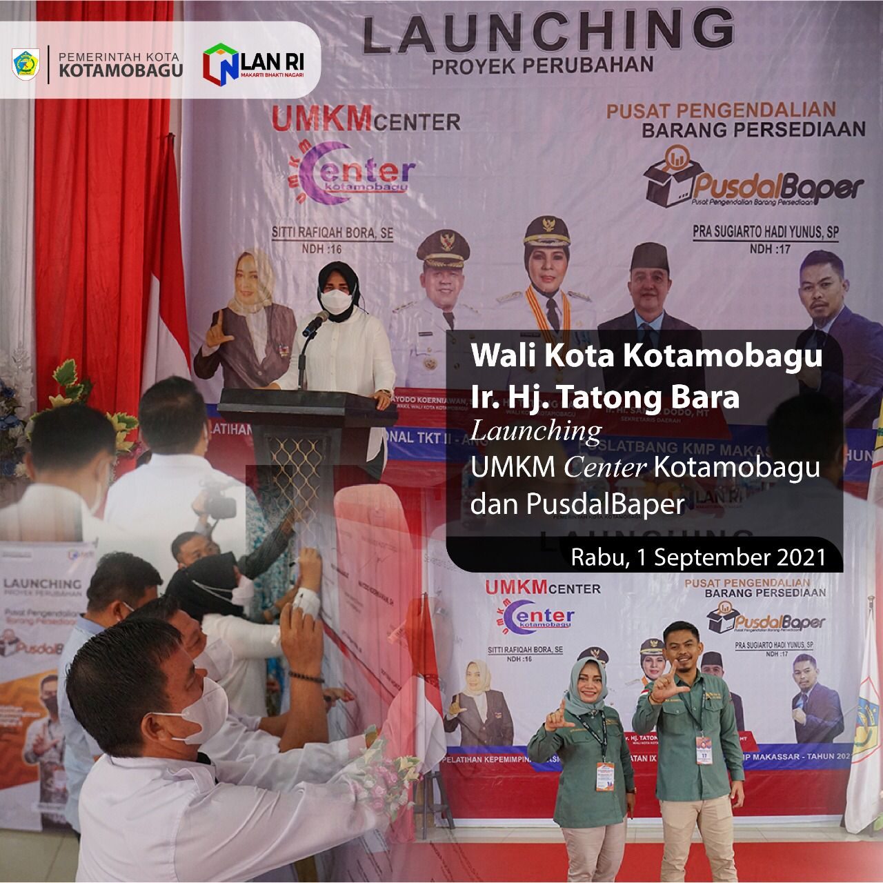 Walikota Kotamobagu Launching Program Aksi Perubahan Oleh Kepala BPKD Kota Kotamobagu
