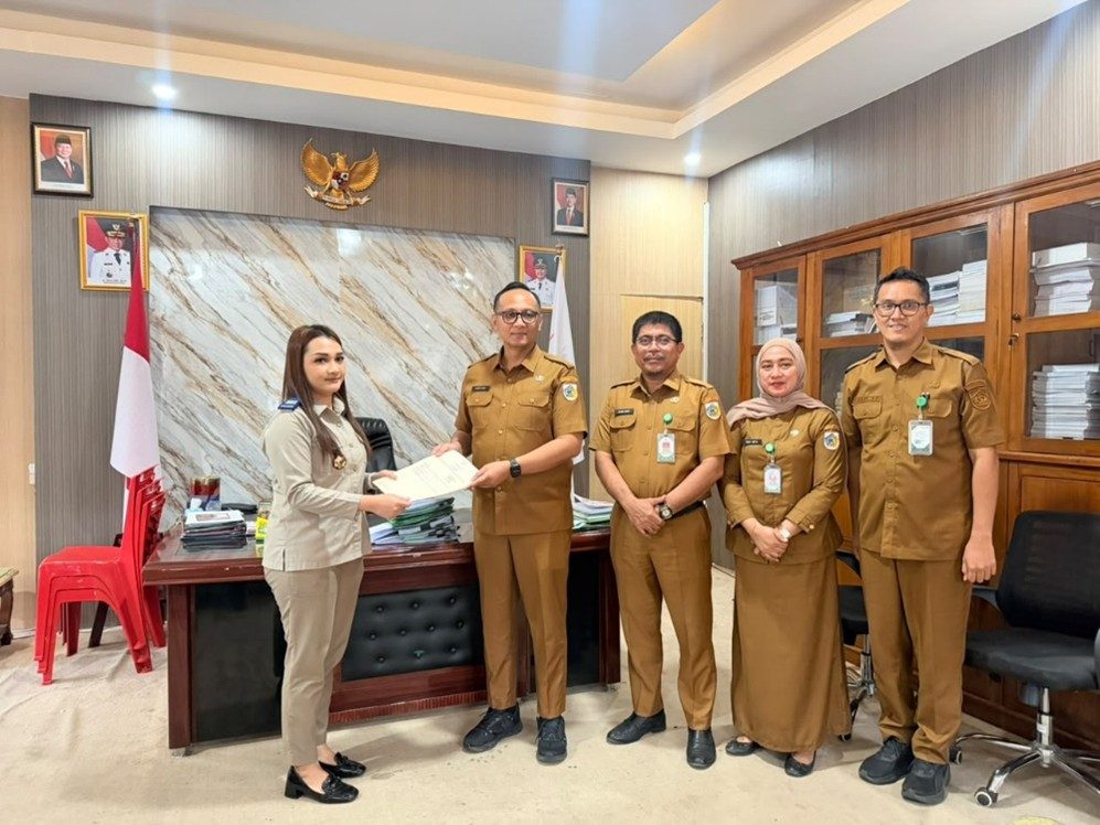 Pemerintah Kota Kotamobagu Terima Sejumlah Dokumen Sertipikat Tanah Aset Daerah dari ATR/BPN