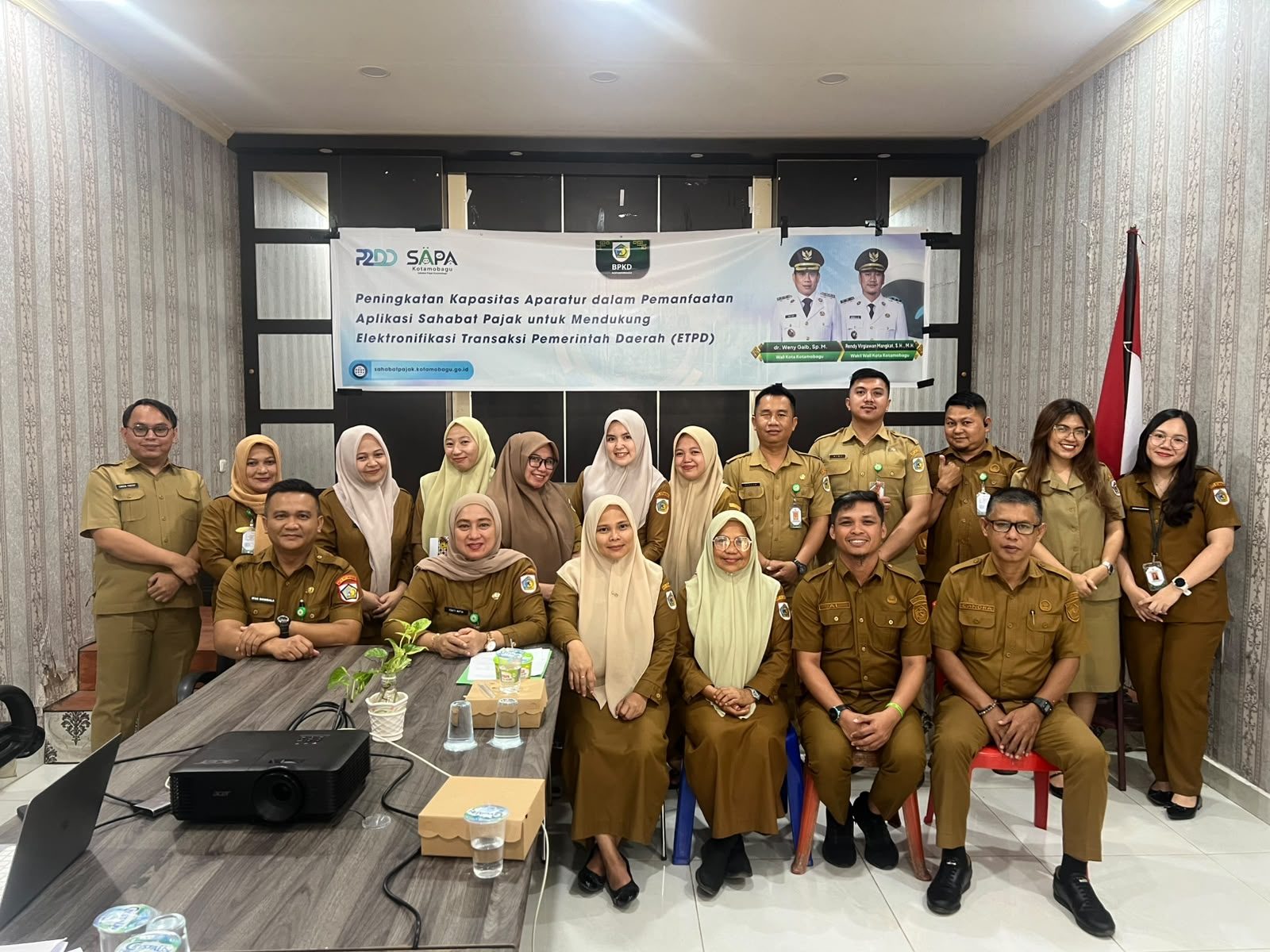 Pemerintah Kota Kotamobagu Genjot Digitalisasi Keuangan Lewat Kegiatan Peningkatan Kapasitas Aparatur Pemanfaatan Aplikasi “Sahabat Pajak” (SAPA)