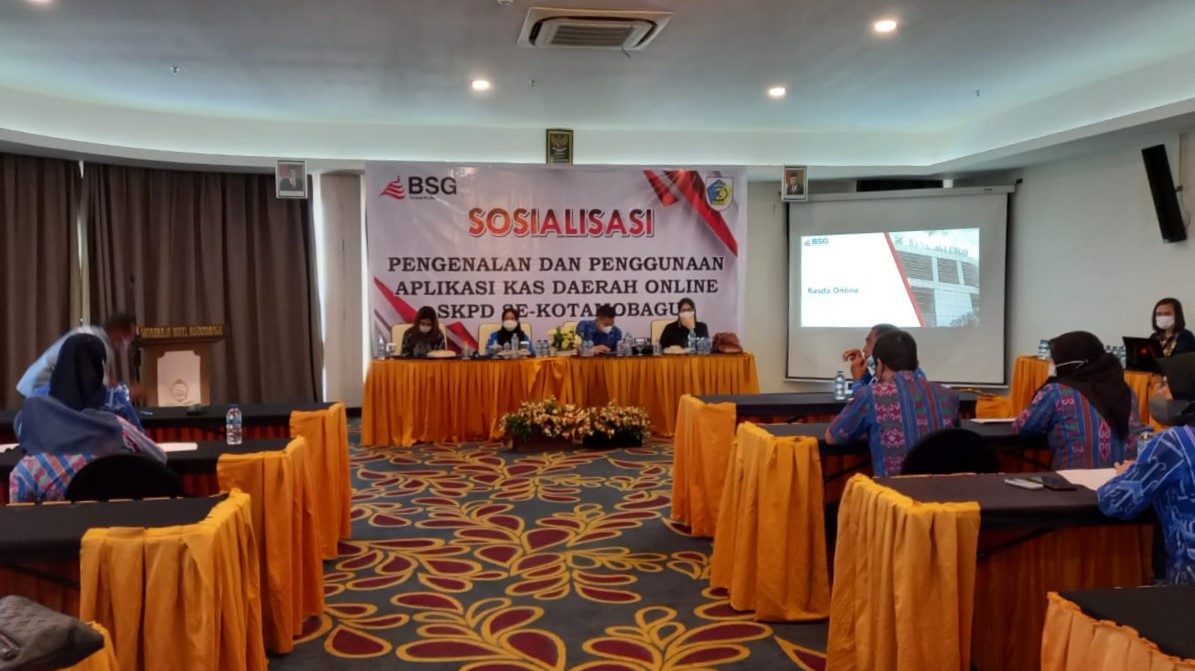 Pemerintah Kota Kotamobagu dan Bank SulutGo Gelar Sosialisasi Pengenalan dan Penggunaan Aplikasi Kas Daerah Online