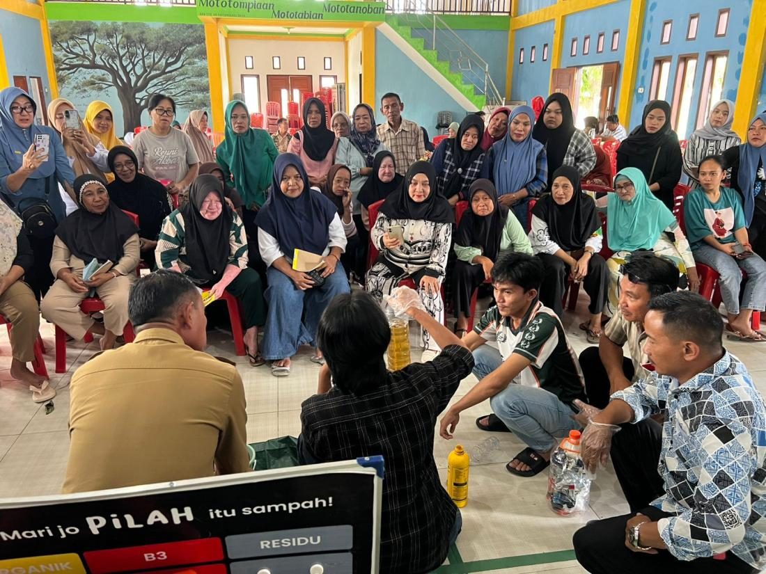 Wujudkan Lingkungan Bersih, Pemkot Kotamobagu Luncurkan Desa Pilot Project Pengelolaan Sampah