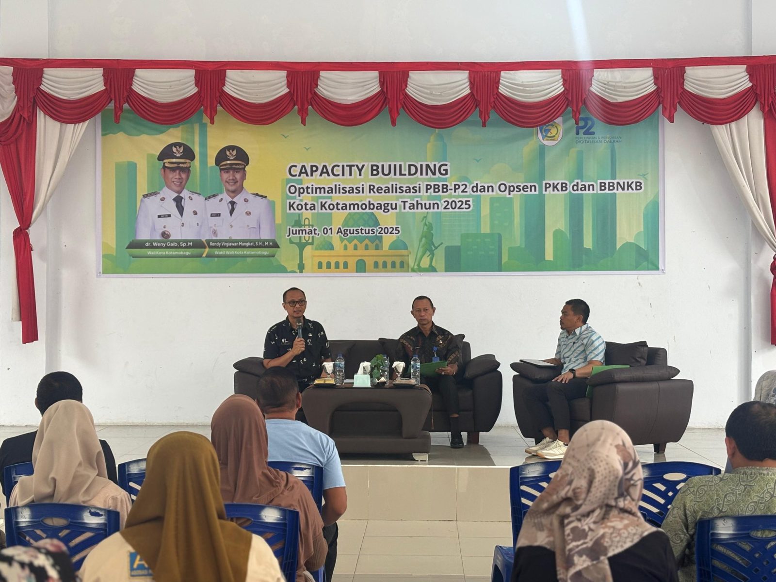 Optimalisasi Realisasi PBB-P2, Opsen PKB dan BBNKB Melalui Non Tunai